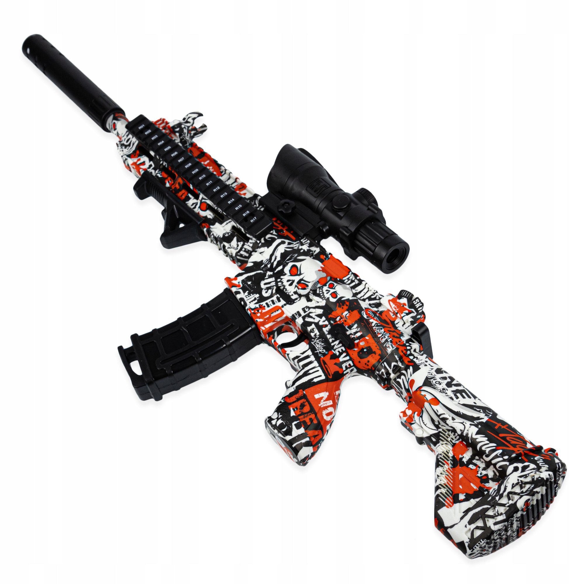 Pistolet Karabin Automatyczny Na Kulki Żelowe 70Cm – Idealny prezent dla młodych strzelców