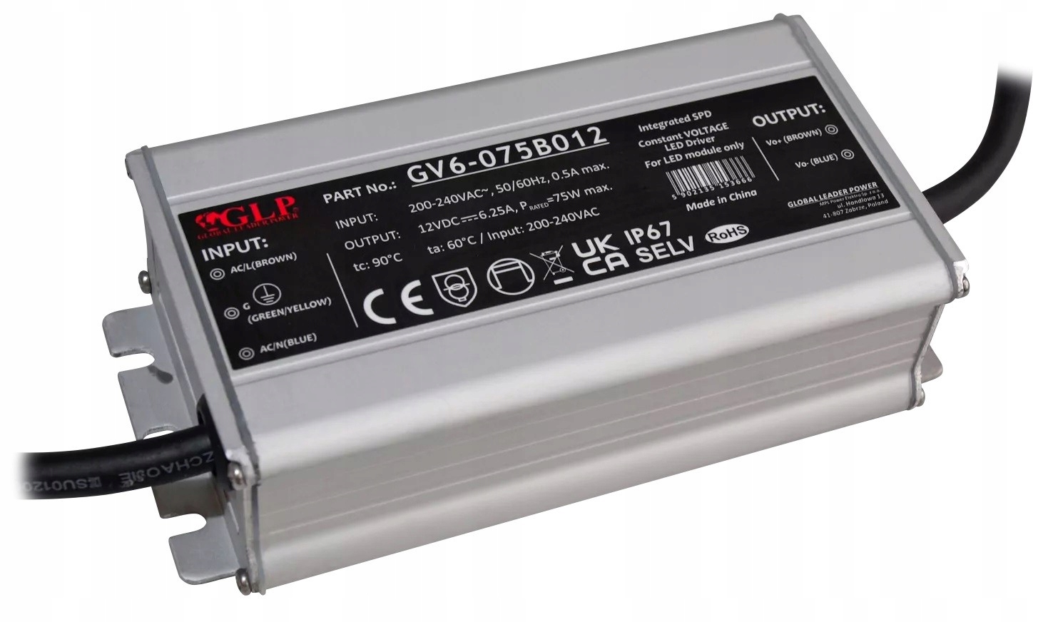 Zasilacz GLP PSU 12V/5A – Niezawodne źródło zasilania dla Twojej elektroniki