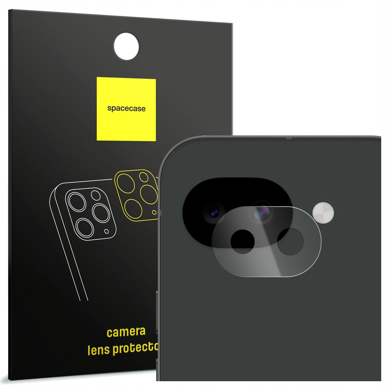 Szkło hartowane na aparat SPACECASE Camera Glass do Google Pixel 10A – Ochrona Twojego aparatu