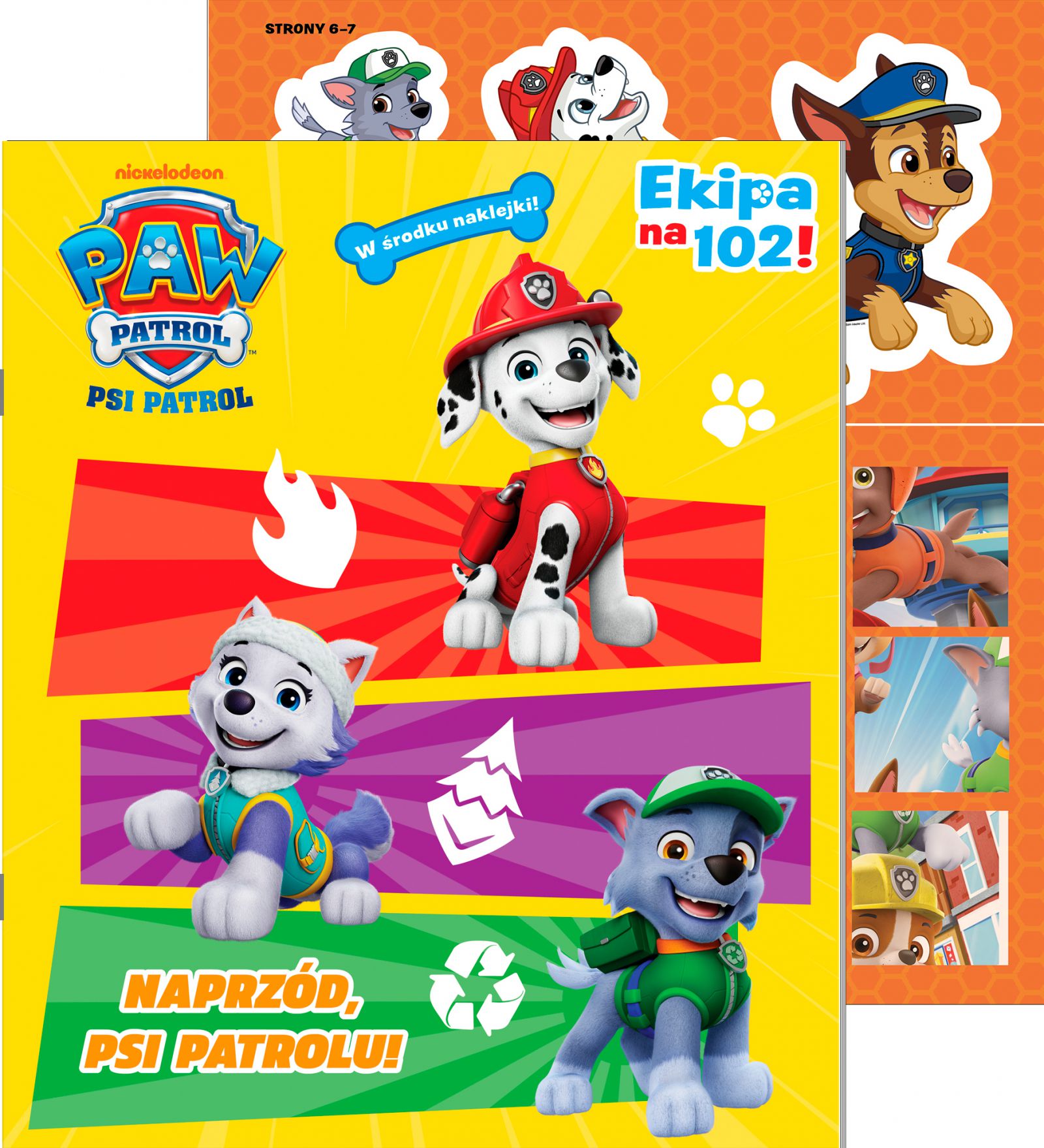 Psi Patrol. Ekipa na 102 – Zagadki i przygody z ulubionymi bohaterami