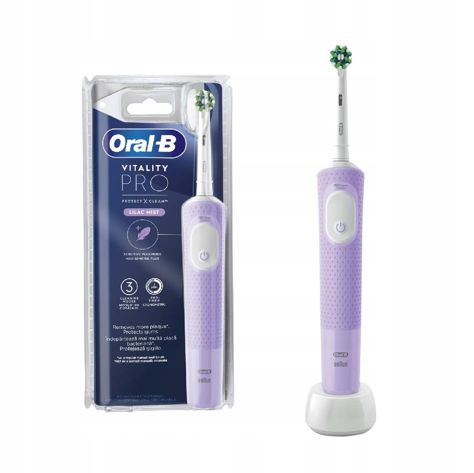 Braun Oral-B Vitality Pro D103 Lilac – Twoja idealna szczoteczka elektryczna