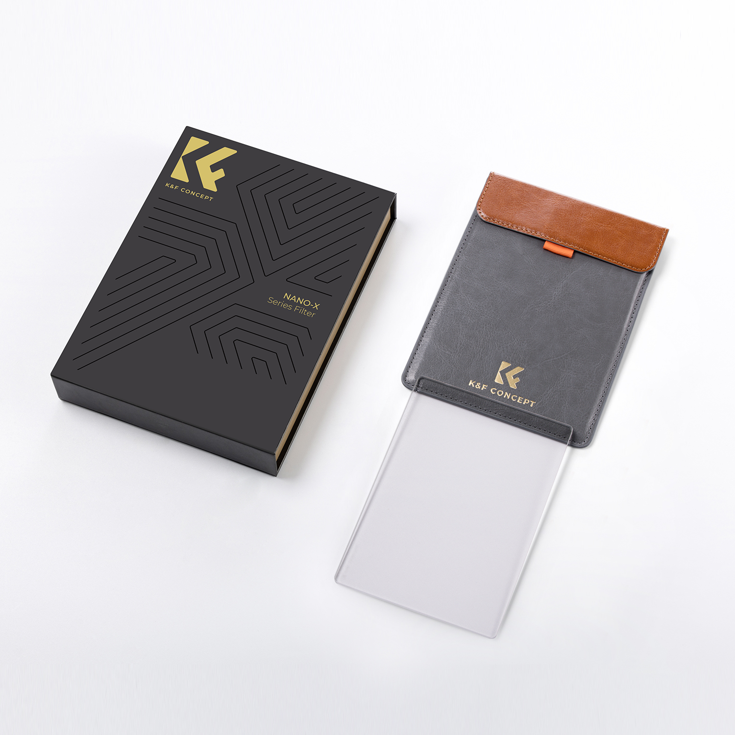 Praktyczne skórzane etui – Ochrona filtra podczas transportu