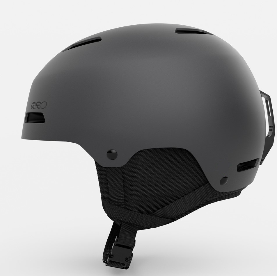 Kask narciarski Giro Ledge FS Matte Graphite – Ochrona i komfort na stoku