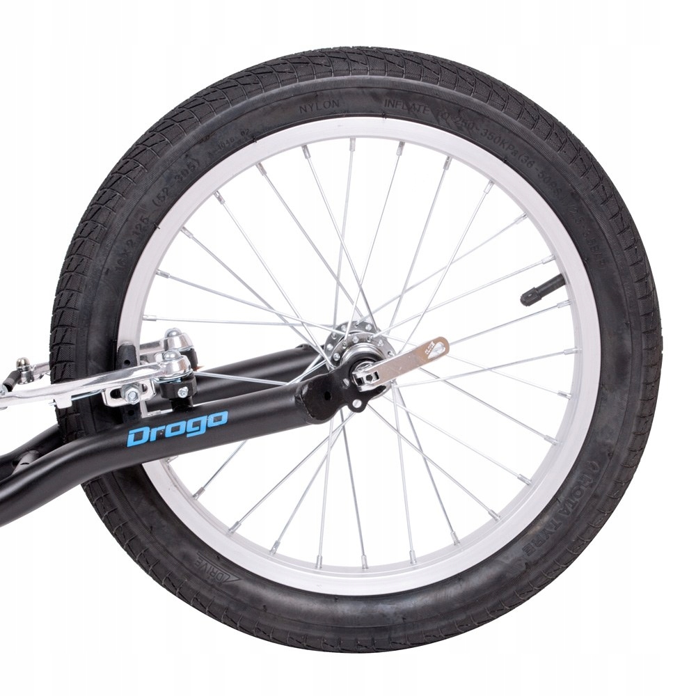Pompowane koła 20'' i 16'' – Komfort i bezpieczeństwo