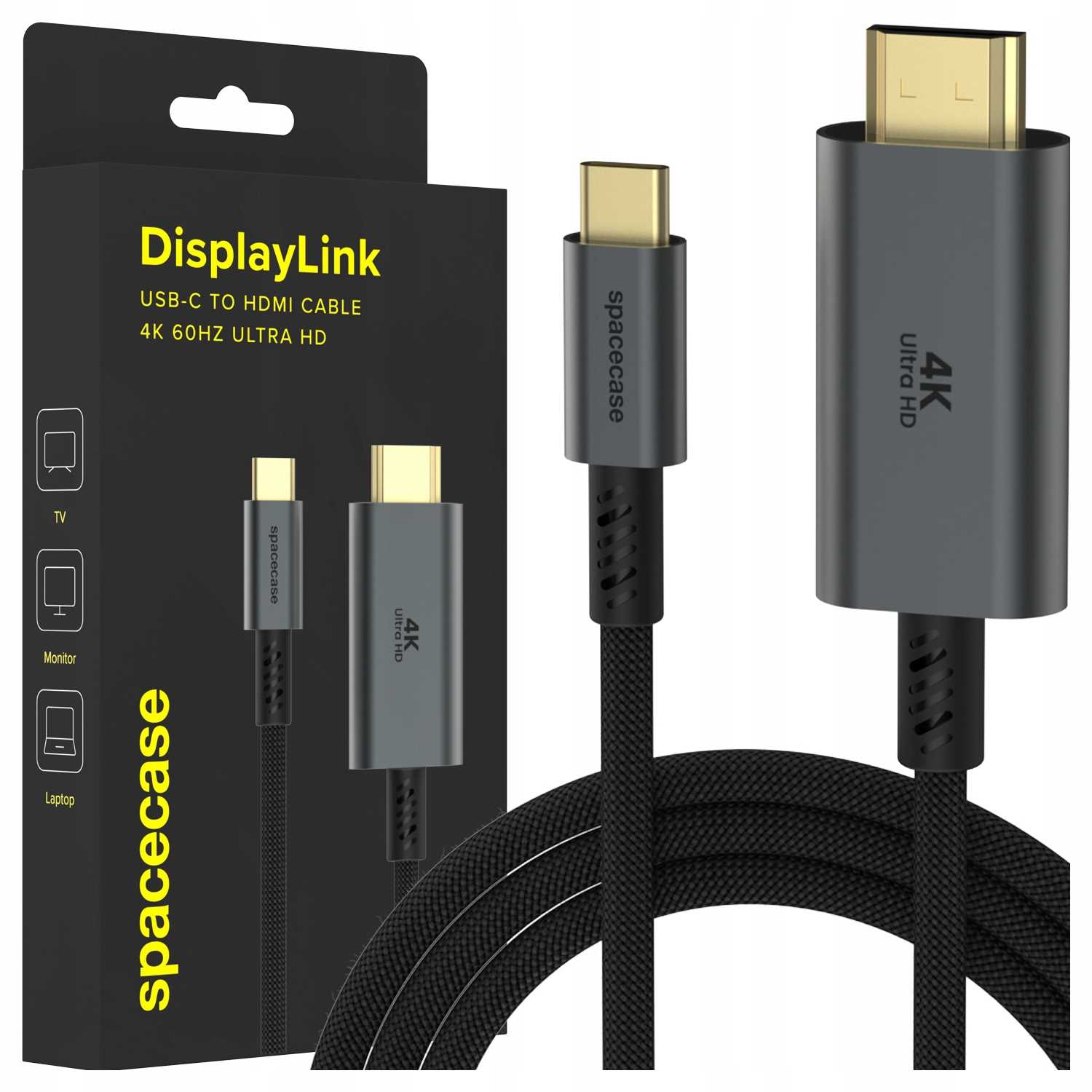Kabel USB-C Do HDMI Przejściówka Adapter HUB Typ-C 4K 60HZ – Idealne rozwiązanie do przesyłania obrazu