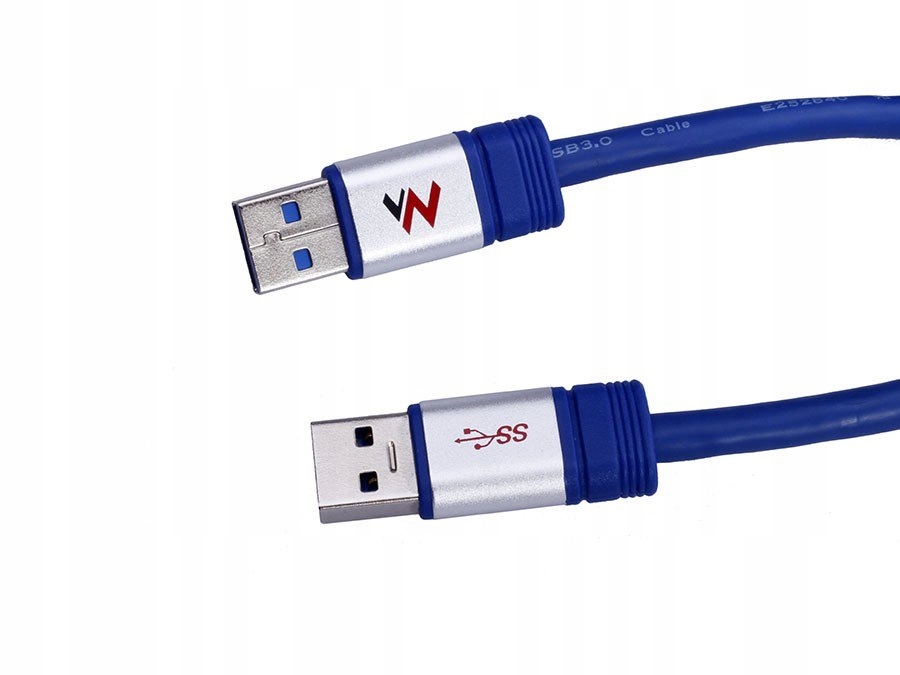 Złącza: USB 3.0 męskie typ A