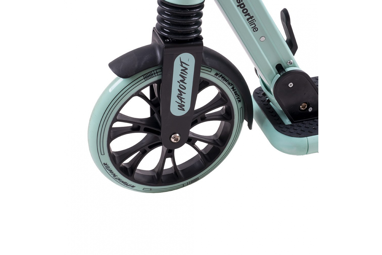 Duże koła 200 mm dla szybkiej i bezpiecznej jazdy