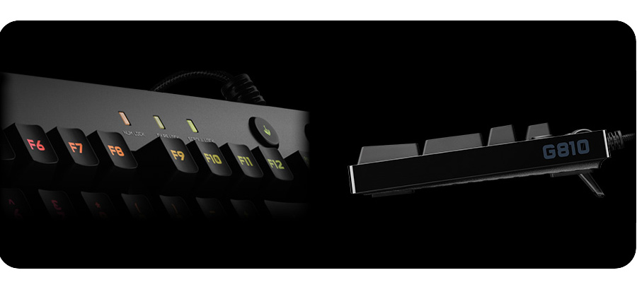 Klawiatura przewodowa Logitech G810 ORION SPECTRUM podświetlenie + The Division