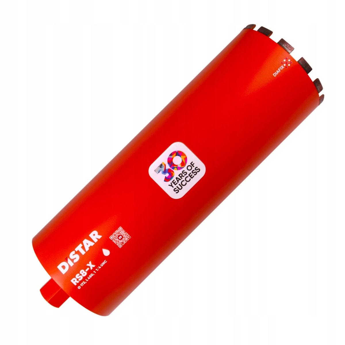 KORONKA DIAMENTOWA DO BETONU DISTAR RS8-X 1 1/4 UNC 450x172 mm – Szybkie i efektywne wiercenie