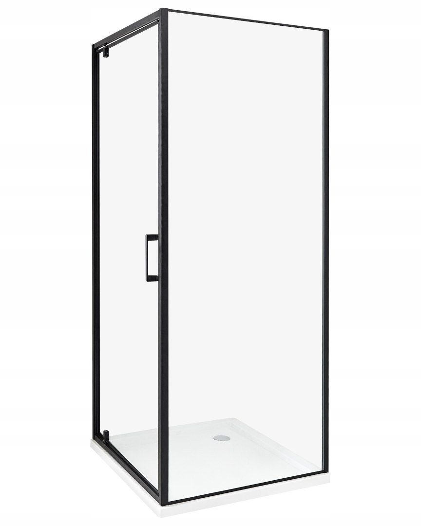 Kabina prysznicowa DARLI 70 x 70 x 185 cm Czarny – Elegancja i funkcjonalność w Twojej łazience