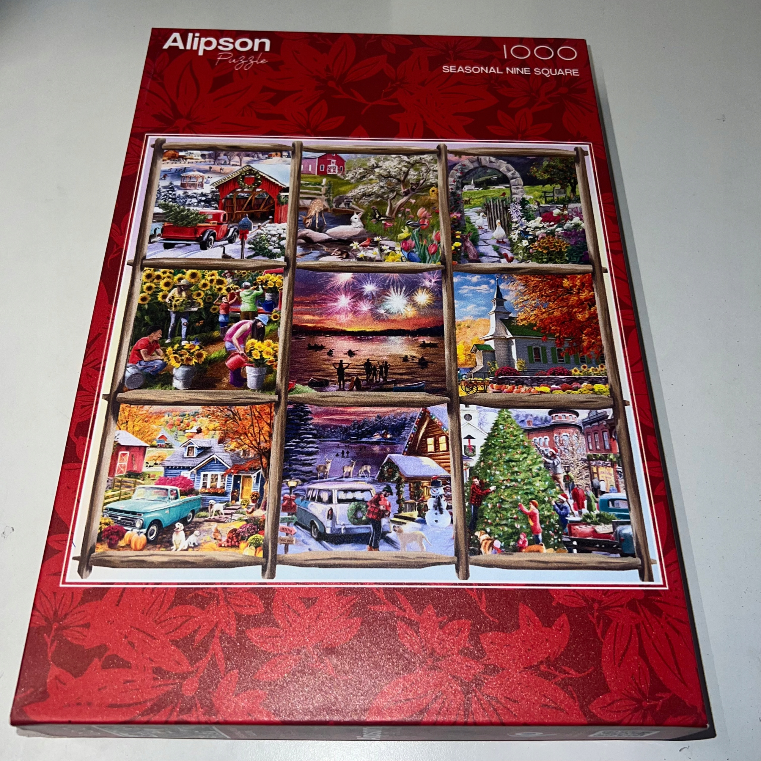 Puzzle 1000 Wszystkie pory roku – Idealna zabawa dla całej rodziny