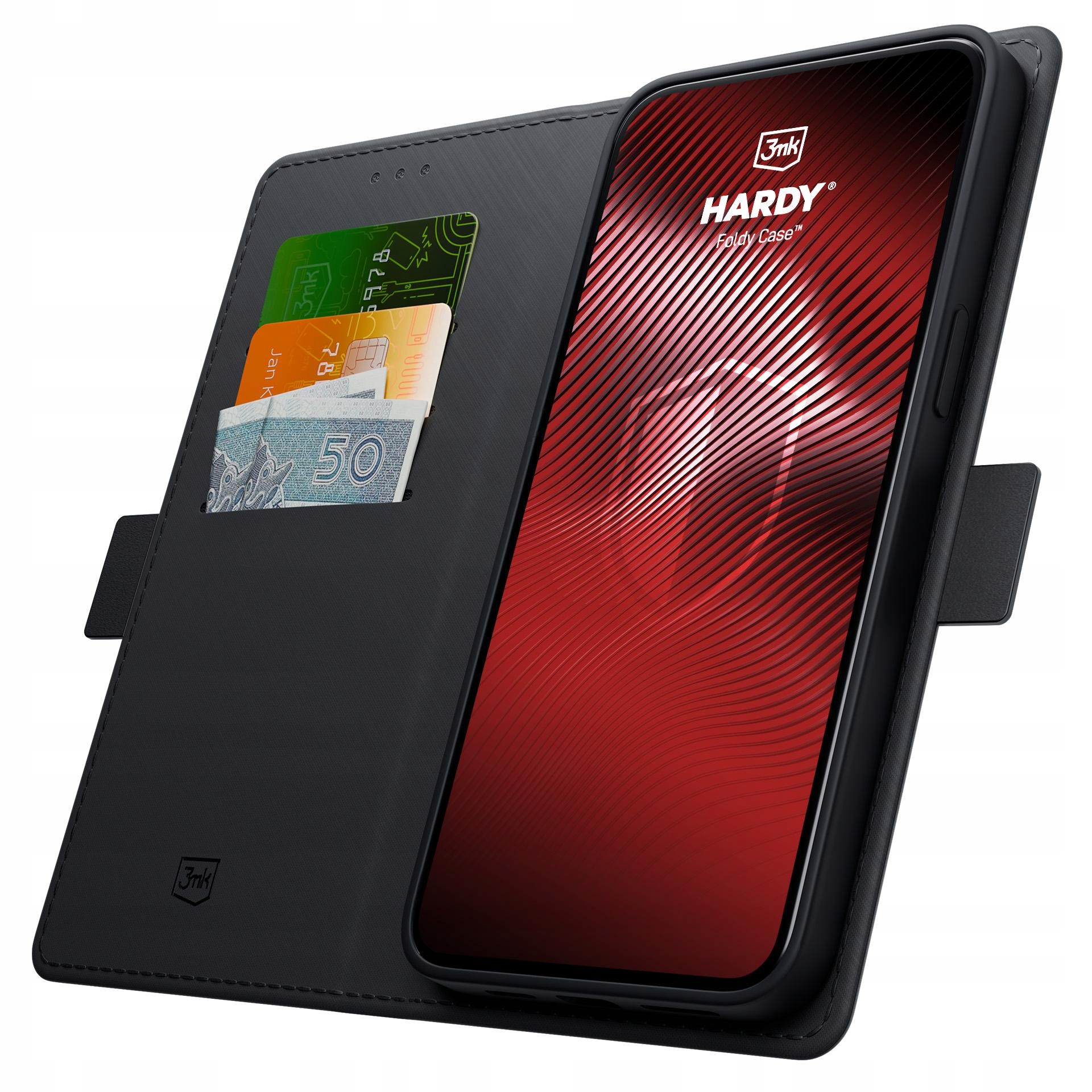 Apple iPhone 17 Pro - Etui 3mk HARDY® Foldy Case™ – Złóż i chroń