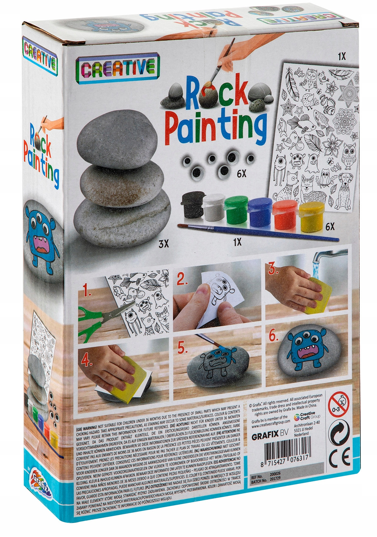 Instrukcja krok po kroku do ozdabiania kamieni