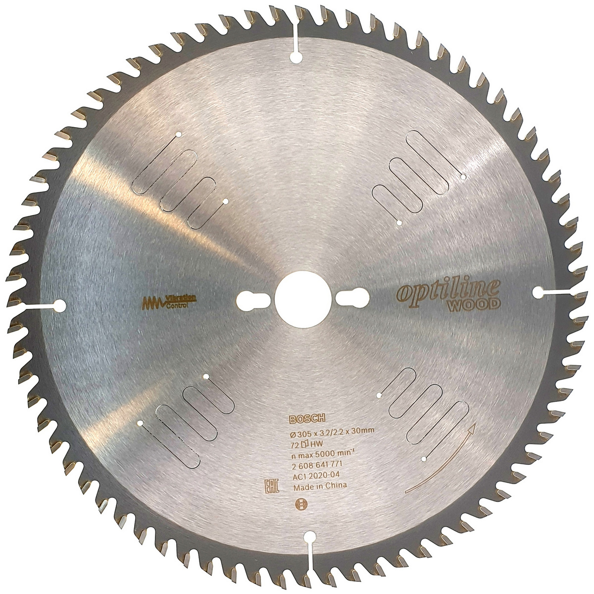 Tarcza Pilarska OP WO S 305x30-72 – Precyzyjne cięcie drewna