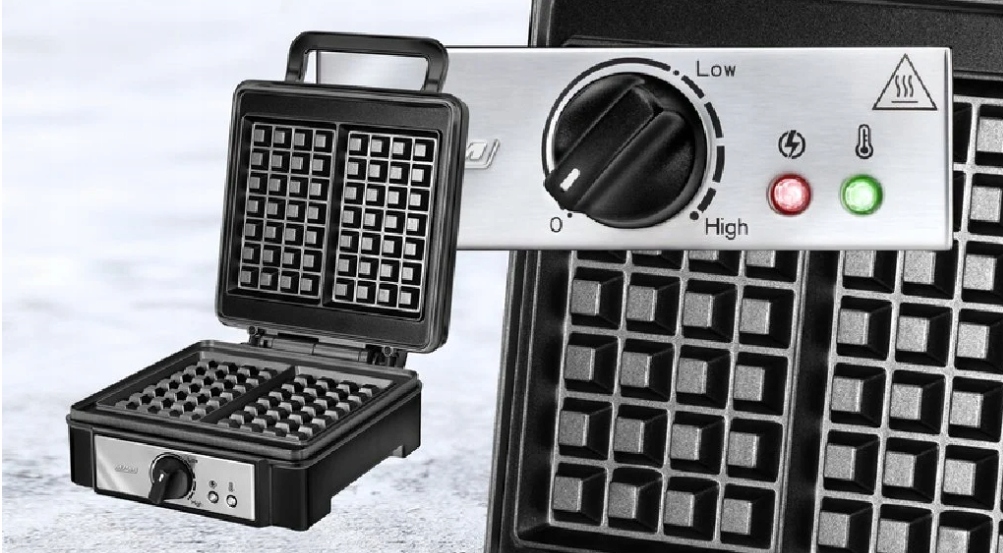 Przygotowanie dwóch gofrów jednocześnie