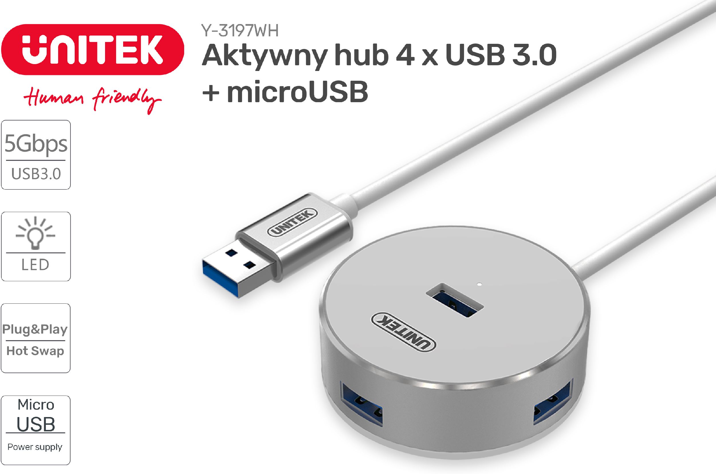 unitek hub usb 3.0