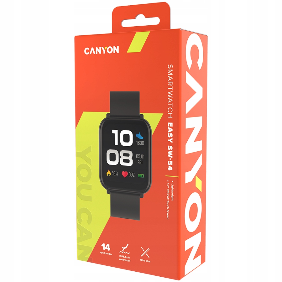 Canyon EASY SW-54 Czarny – Twój codzienny towarzysz