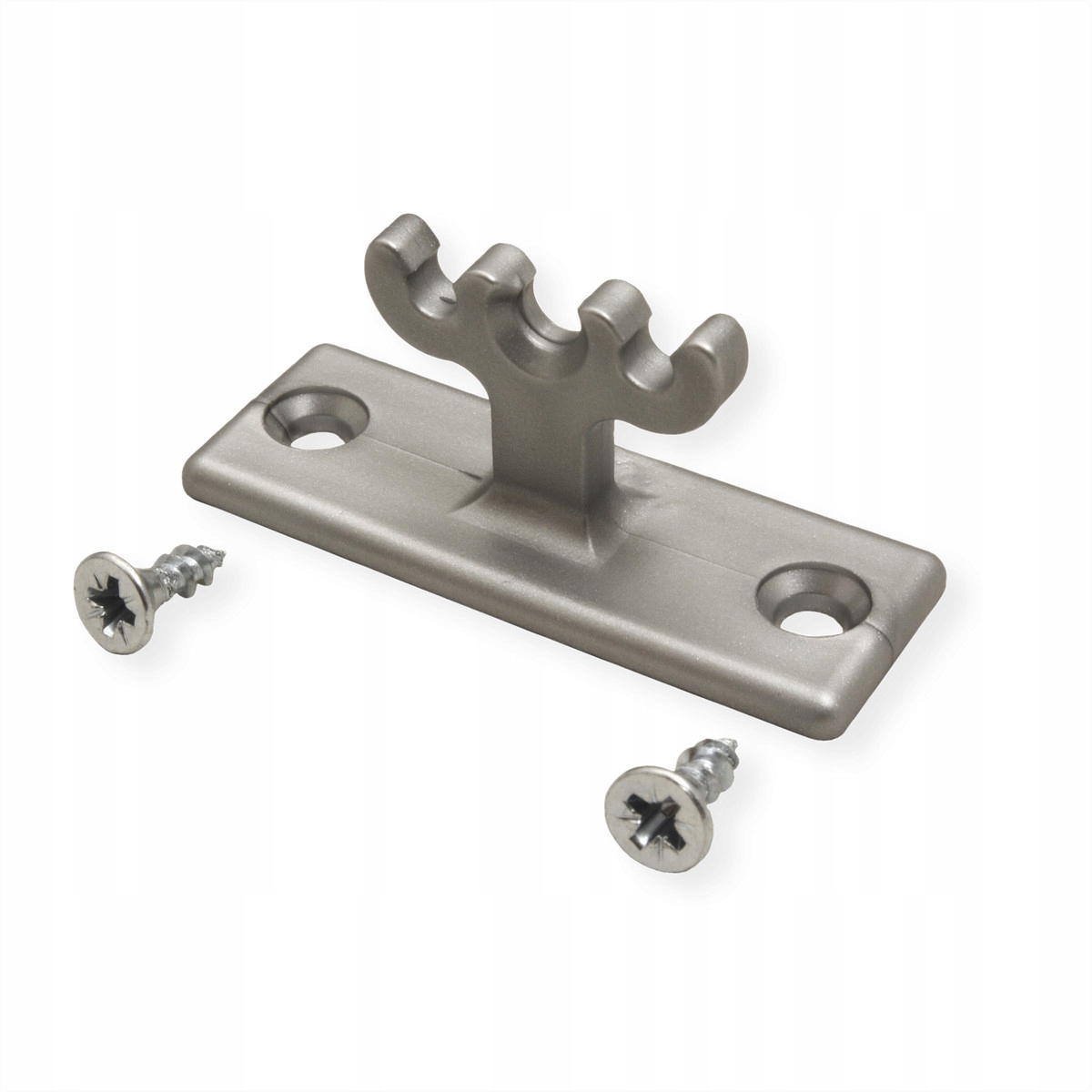 Łącznik listwy montażowej Easy-Steel – Srebrny adapter