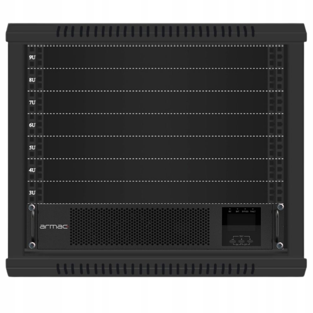 Kompaktowa obudowa Rack 19