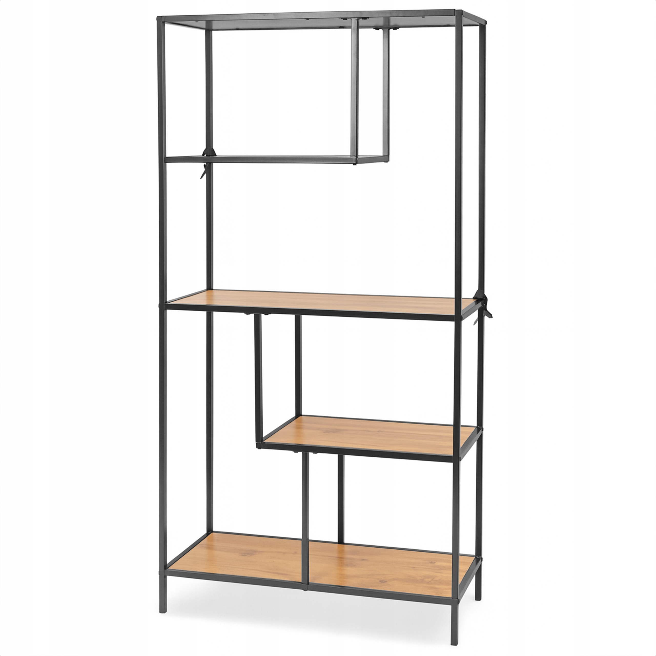 Regał loftowy z półkami 150x77x33 – Elegancja i funkcjonalność w Twoim wnętrzu