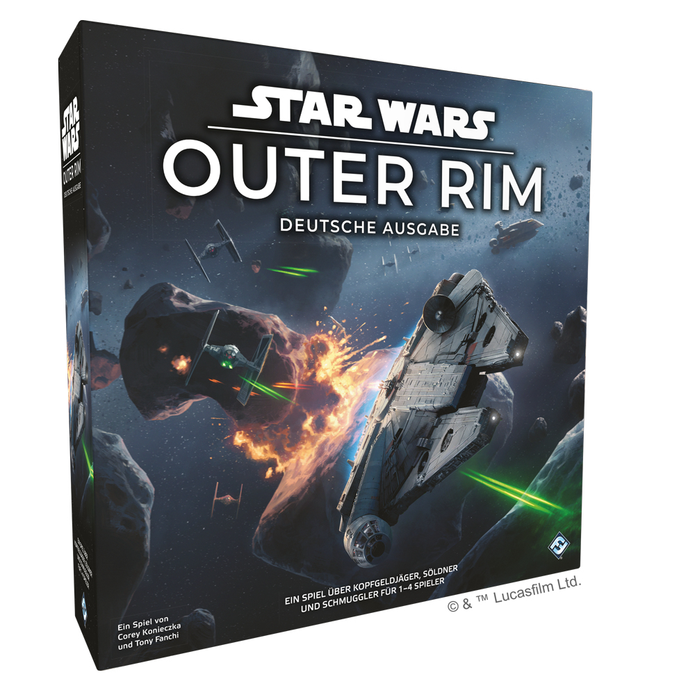 Gra planszowa Star Wars: Outer Rim – Podbij galaktykę z przyjaciółmi