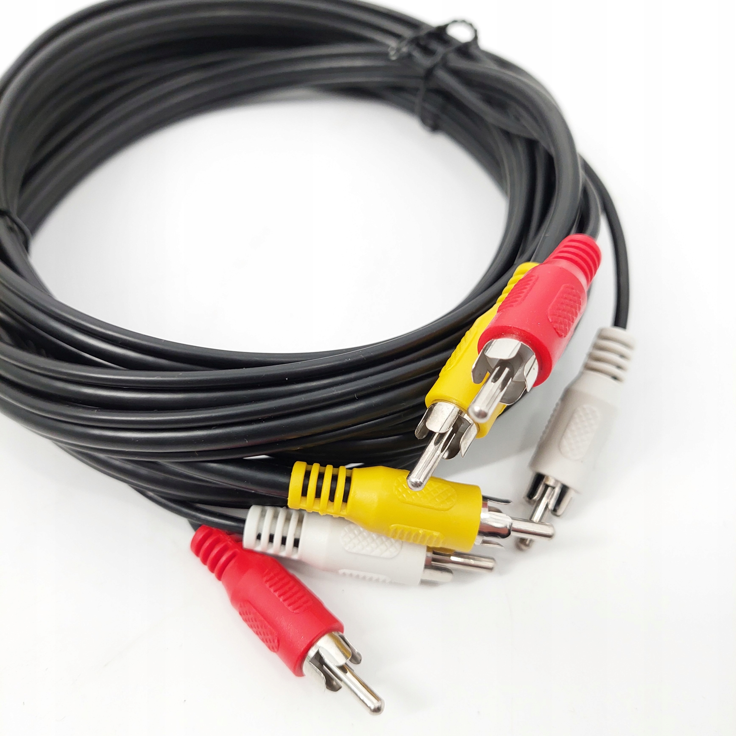 Kabel audio/wideo InLine 3 x RCA (Cinch) 3m – Idealne połączenie dla Twojego sprzętu