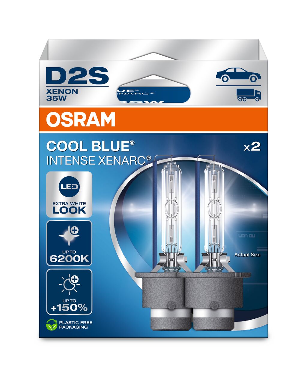 Osram Xenarc Cool Blue Intense NEXT GEN - Żarówki ksenonowe D2S 35W