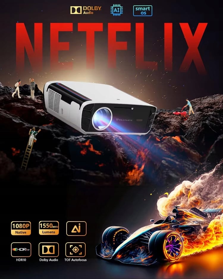 Autofokus TOF i automatyczna korekcja trapezu – Idealne dopasowanie obrazu