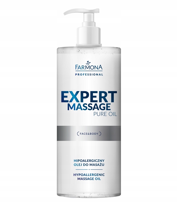 Farmona Expert Massage Pure Oil – Hipoalergiczny olej do masażu 500ml