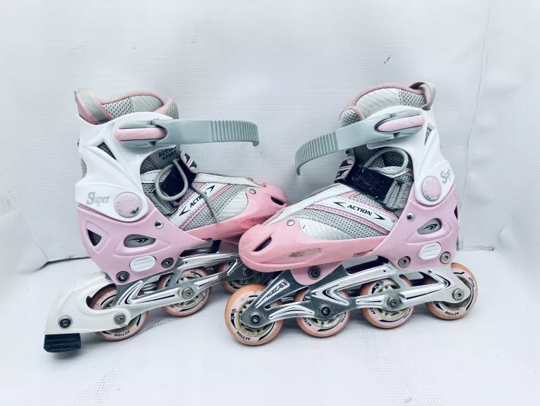 Sport1 ''Easy Roller'' Różowe rolki dla dzieci – Idealne na każdą przygodę