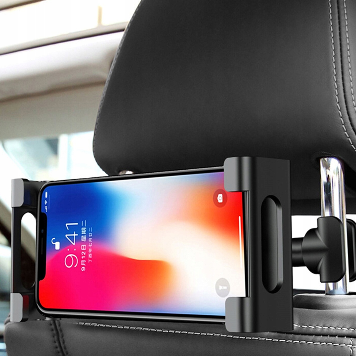 Heckermann Samochodowy Uchwyt Na Zagłówek Do Telefonu Lub Tabletu – Komfortowe podróżowanie