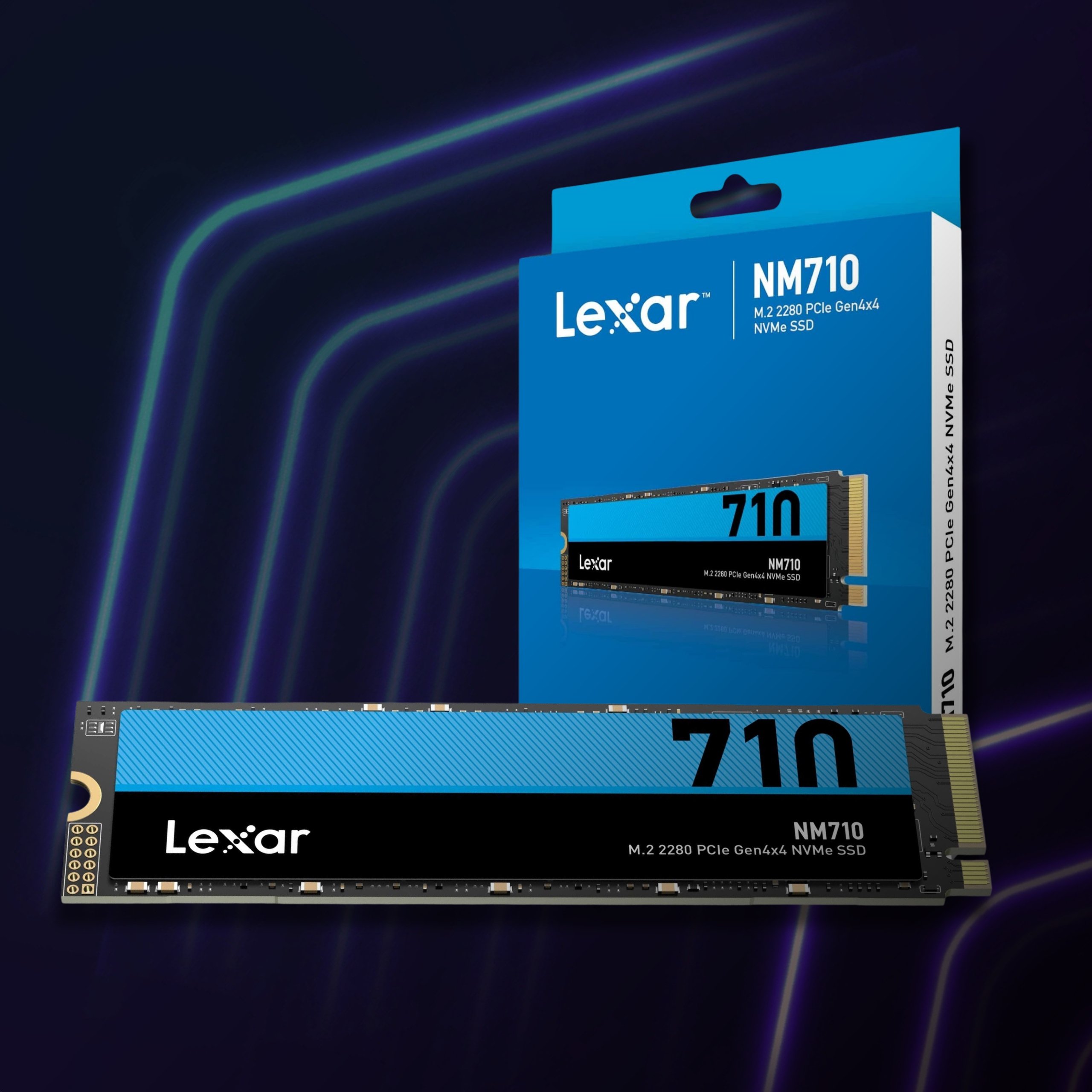 Szybki dysk SSD LEXAR NM710 1TB – Ekstremalna wydajność