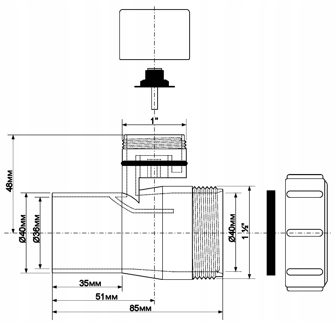 Instrukcja montażu zaworu napowietrzającego