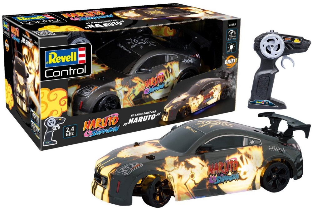 Revell RC Anime Drift Car Naruto 24695 – Zdalnie sterowany samochód pełen akcji