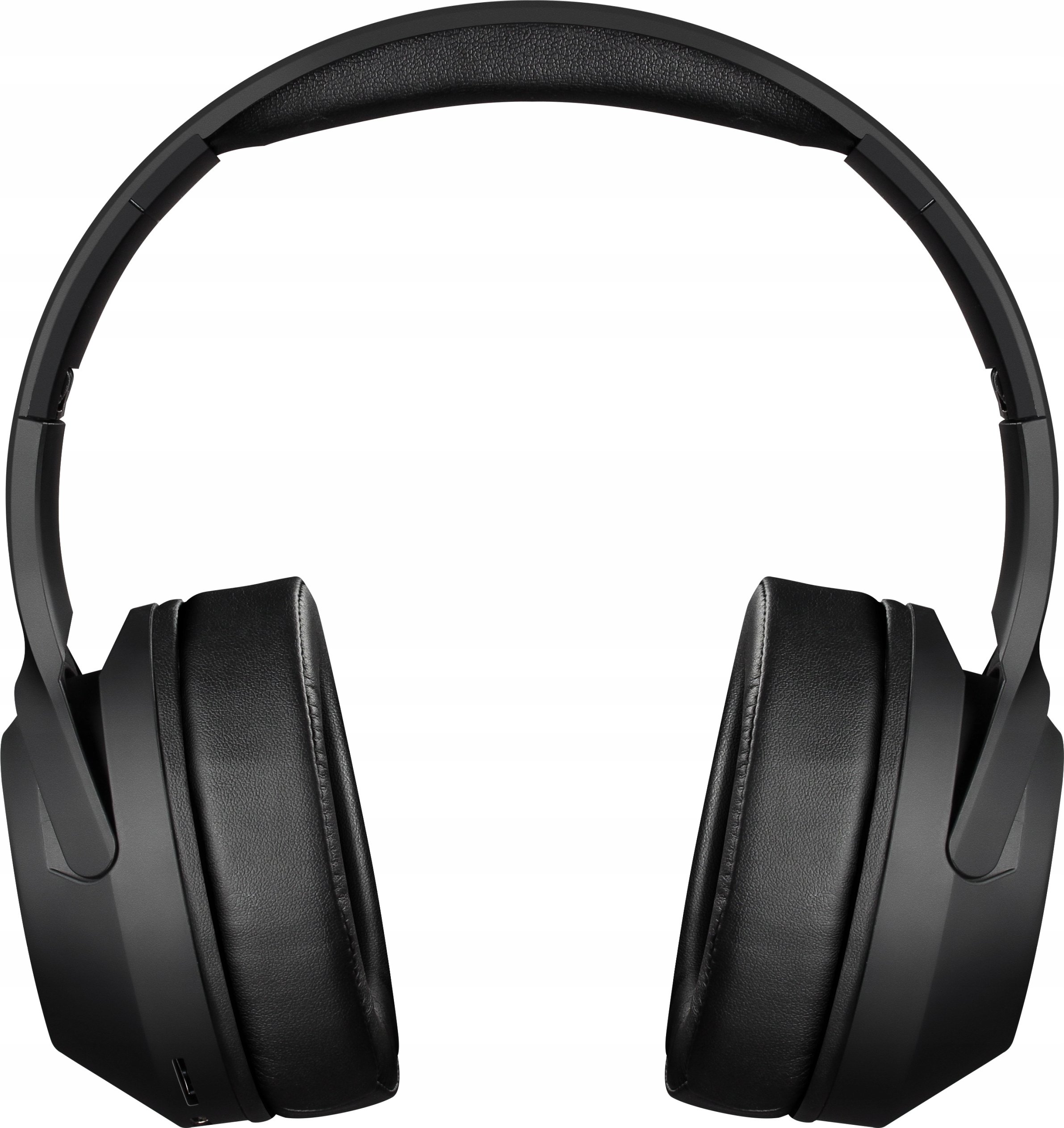 Wygodna konstrukcja nauszna z miękkimi gąbkami