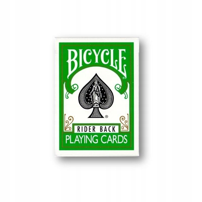 Karty Green Deck BICYCLE* – Idealne do sztuczek i gier