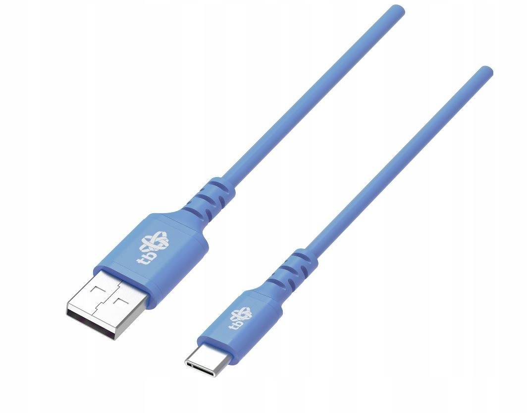 Kabel USB-A - USB-C 1 m Niebieski – Idealne rozwiązanie do ładowania i synchronizacji