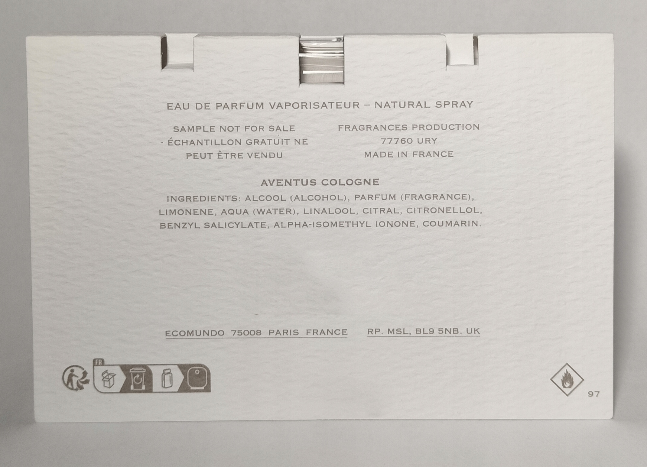 Aromatyczno-owocowe nuty zapachowe