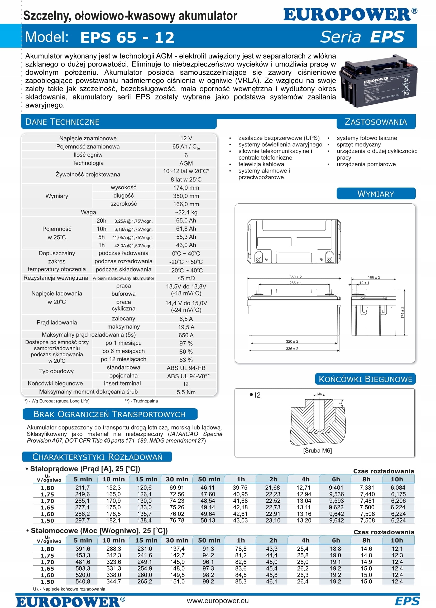Zalety akumulatora AGM – Długowieczność i bezobsługowość
