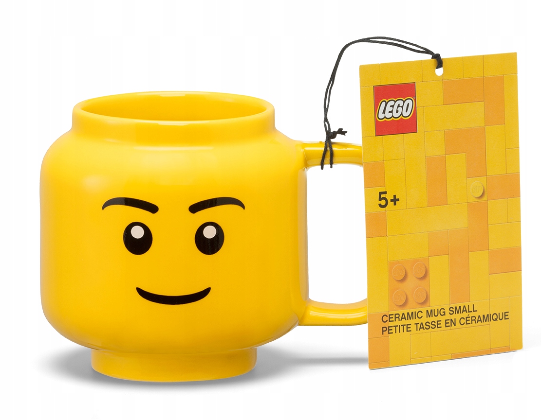 Wyjątkowy design w kształcie głowy minifigurki LEGO