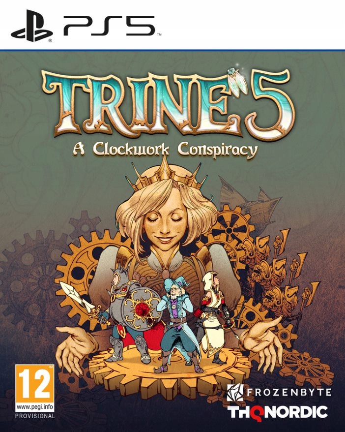 Trine 5: A Clockwork Conspiracy na PlayStation 5 – Emocjonująca przygoda w magicznym świecie
