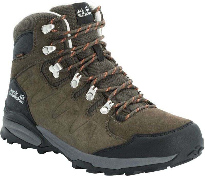 Buty trekkingowe męskie Jack Wolfskin REFUGIO TEXAPORE MID M – Komfort i wytrzymałość na każdej wędrówce
