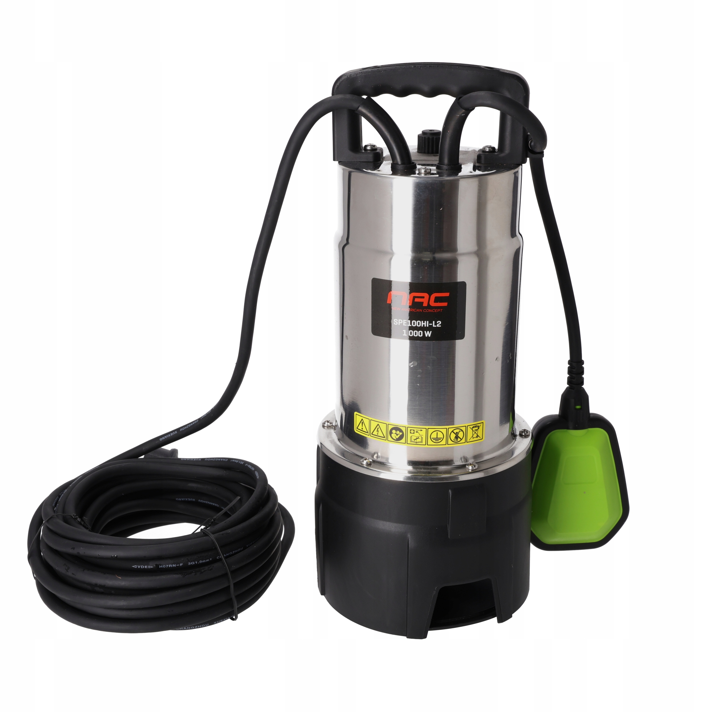 Pompa do brudnej wody NAC DIRT WATER PUMP 1000W SPE100HI-L2 – Wydajność i niezawodność