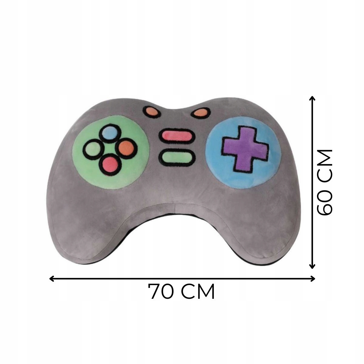 Wymiary i materiały – szczegóły techniczne poduszki Gamepad