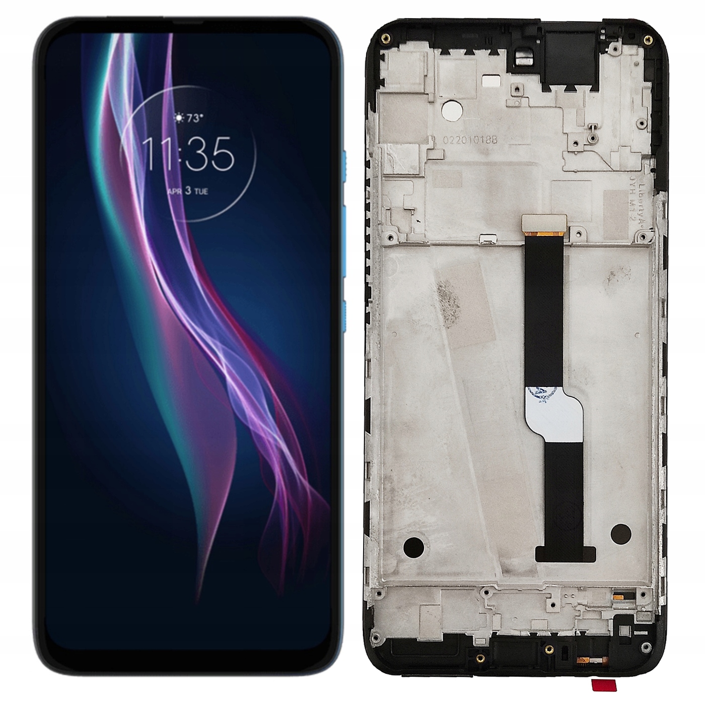 Wyświetlacz LCD do Motorola Fusion Plus z ramką – Wysoka jakość i precyzja