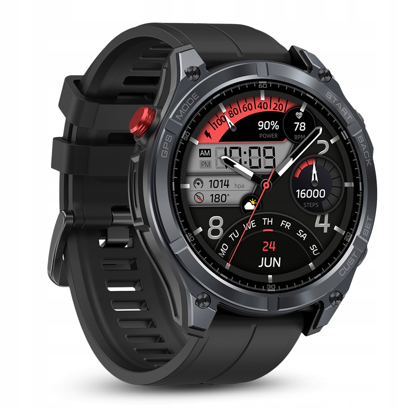 Wytrzymała konstrukcja – Wodoodporność 5ATM i IP69K