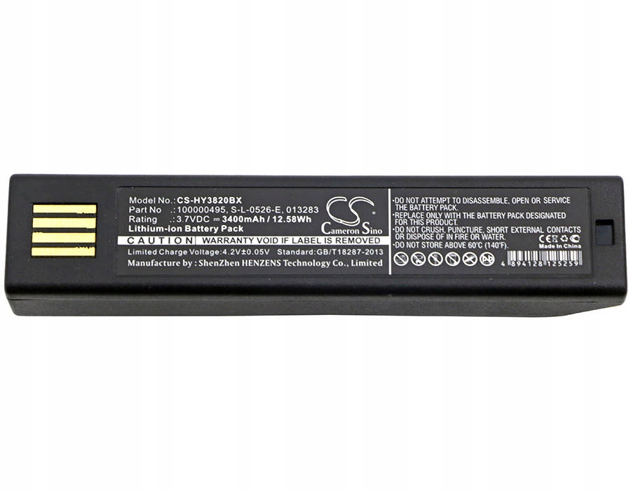 Rzeczywista pojemność 3400mAh z ogniwami Panasonic