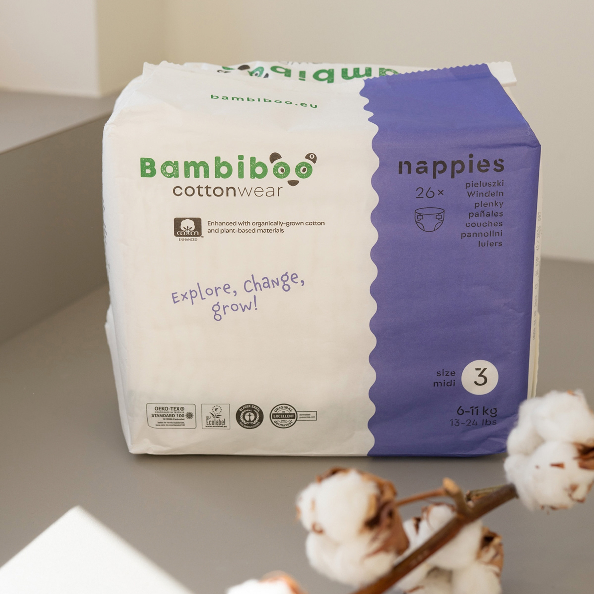 Wysoka jakość dzięki organicznej bawełnie