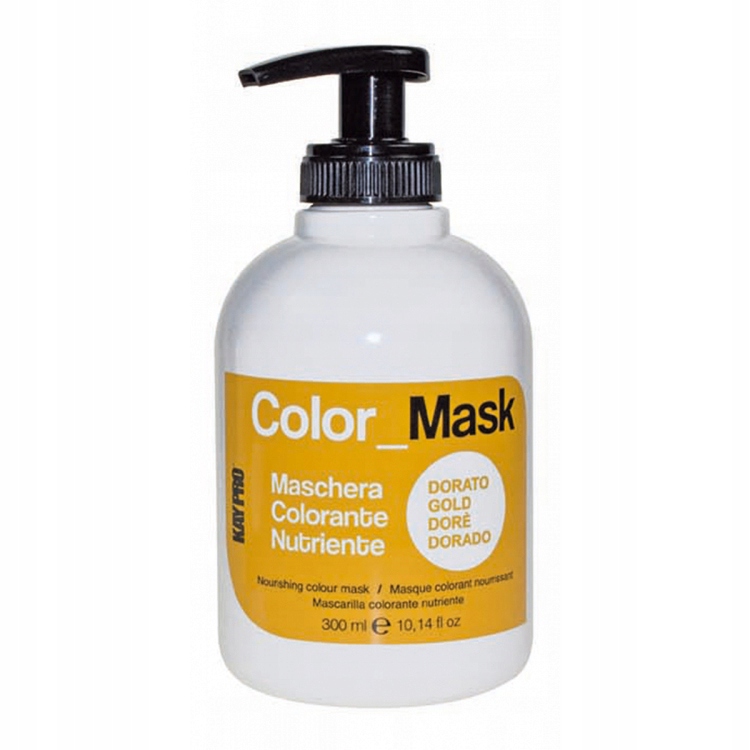 KayPro Color Mask Odżywcza maska koloryzująca Złoty – Idealna pielęgnacja dla Twoich włosów
