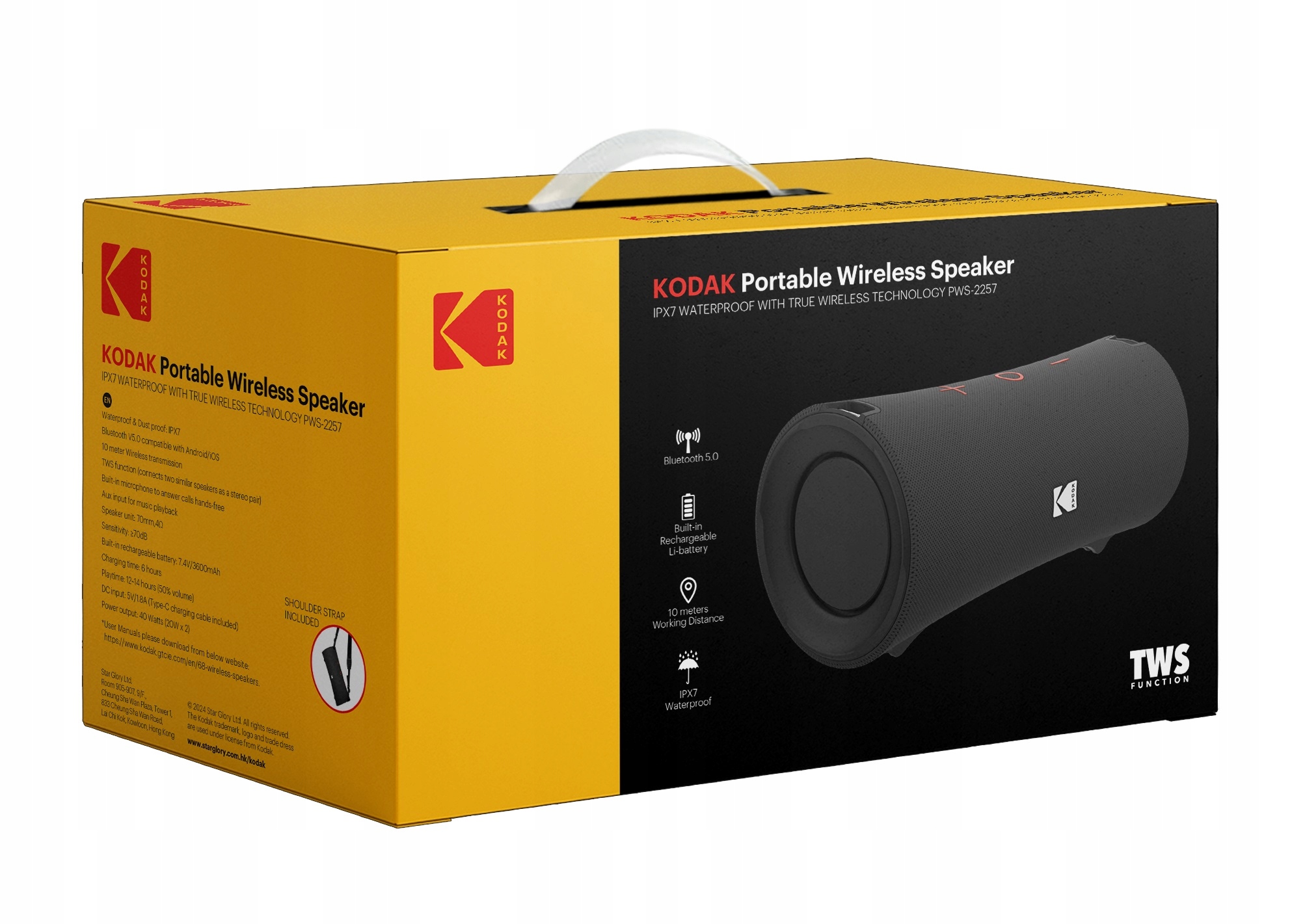 Funkcja True Wireless Stereo (TWS) – Połącz dwa głośniki dla lepszego dźwięku